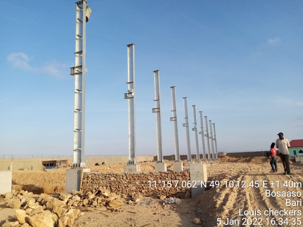 Steel structure project